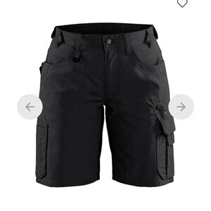 Black Womens Cargo Shorts